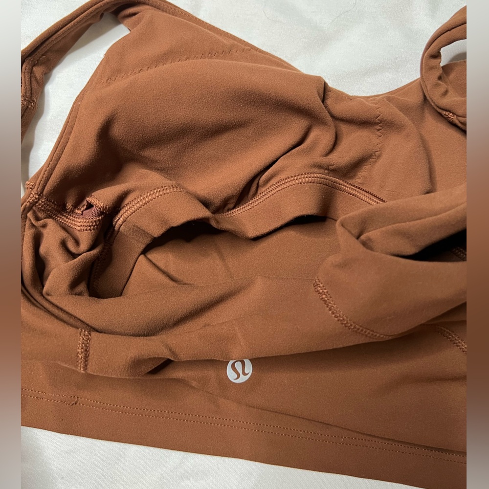 Lululemon Align Cropped Tank Top Java Size 4 - image 4